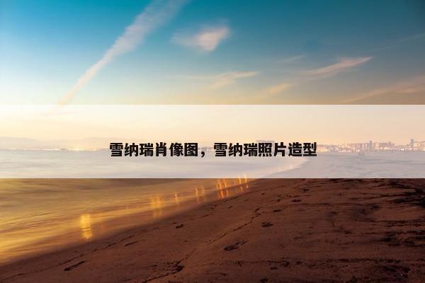雪纳瑞肖像图，雪纳瑞照片造型