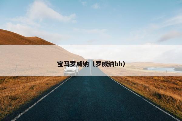 宝马罗威纳（罗威纳bh）