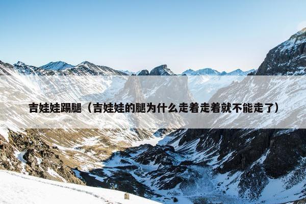 吉娃娃踢腿（吉娃娃的腿为什么走着走着就不能走了）