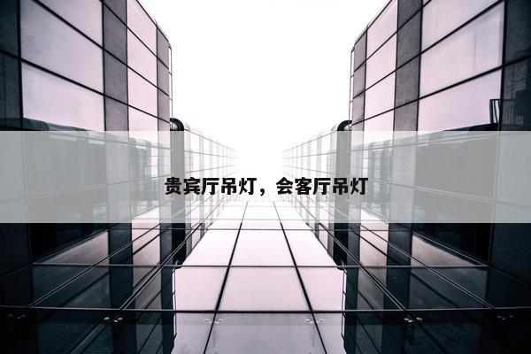 贵宾厅吊灯，会客厅吊灯