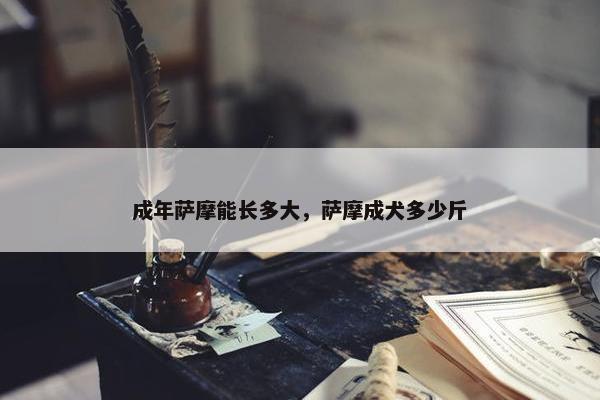 成年萨摩能长多大，萨摩成犬多少斤