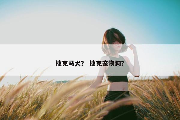 捷克马犬？ 捷克宠物狗？