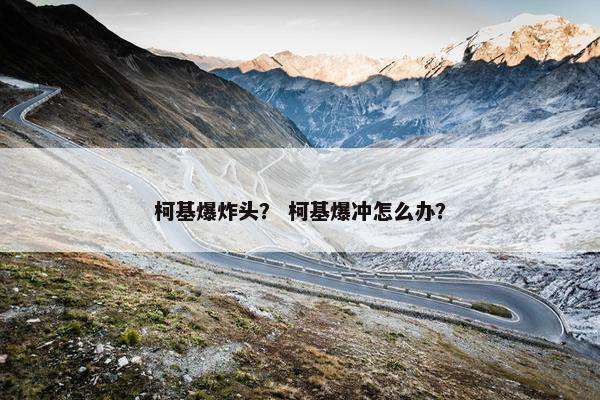 柯基爆炸头？ 柯基爆冲怎么办？