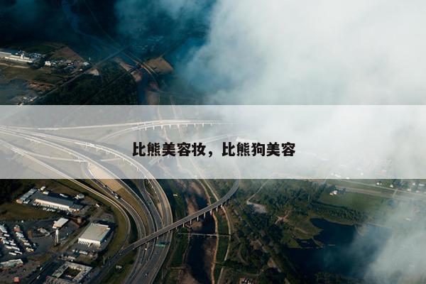 比熊美容妆，比熊狗美容
