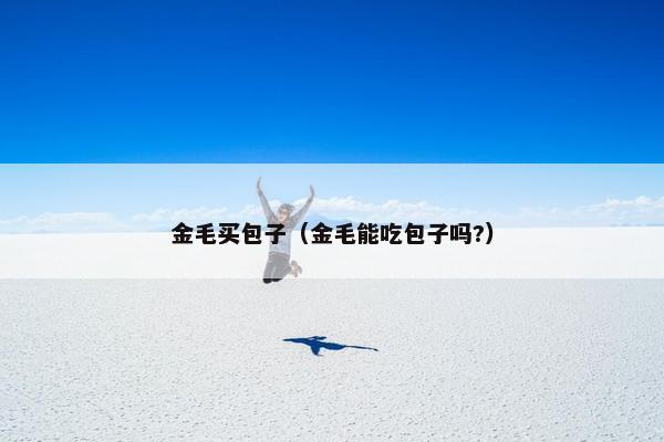 金毛买包子（金毛能吃包子吗?）