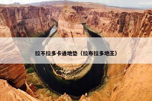 拉不拉多卡通地垫（拉布拉多地王）