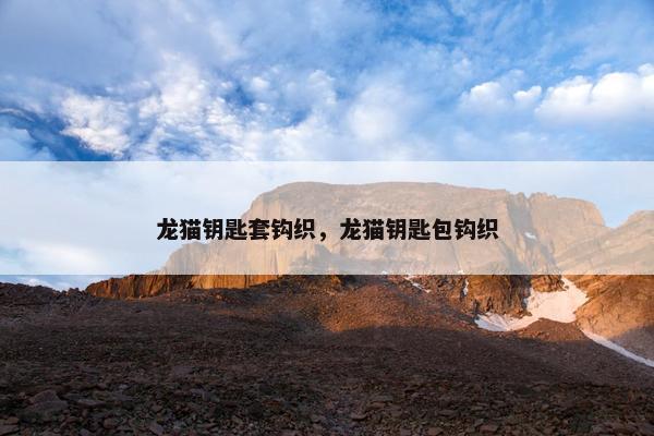 龙猫钥匙套钩织，龙猫钥匙包钩织
