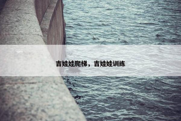 吉娃娃爬梯，吉娃娃训练