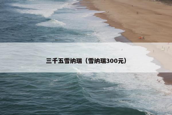 三千五雪纳瑞（雪纳瑞300元）
