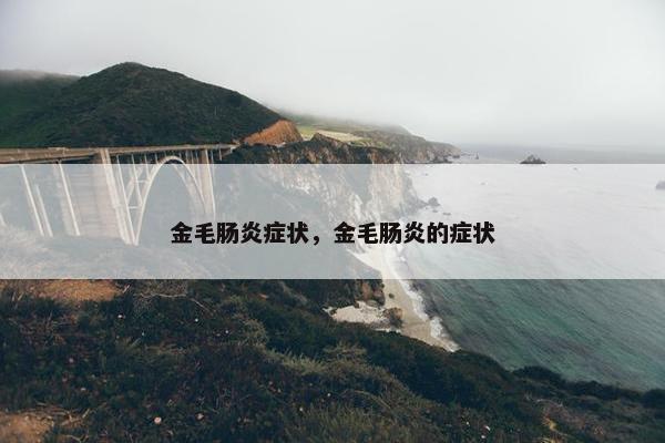 金毛肠炎症状，金毛肠炎的症状