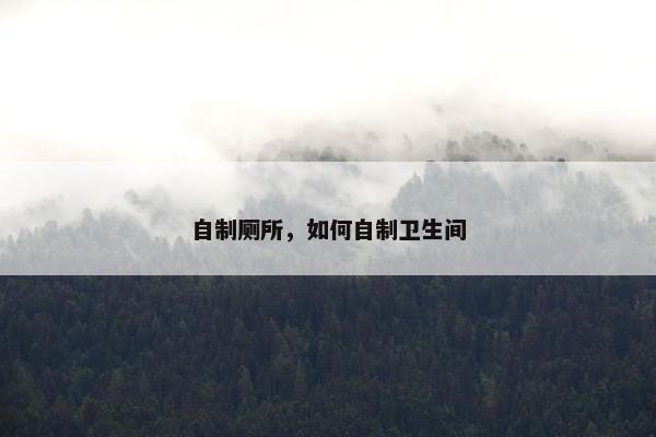 自制