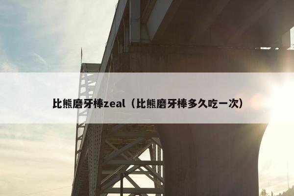 比熊磨牙棒zeal(比熊磨牙棒多久吃一次)