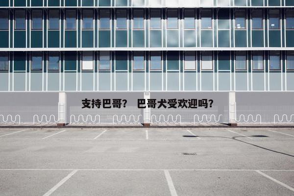 支持巴哥？ 巴哥犬受欢迎吗？