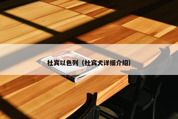 杜宾以色列（杜宾犬详细介绍）