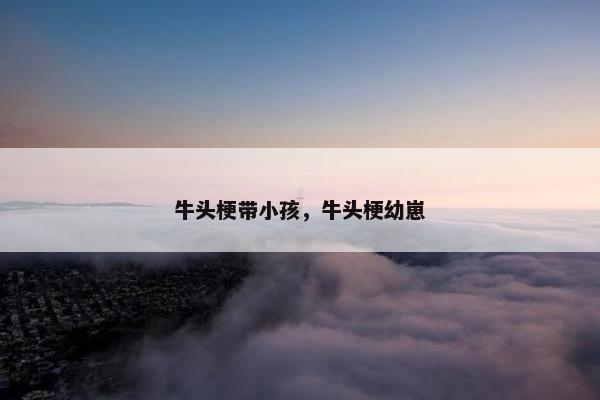牛头梗带小孩，牛头梗幼崽