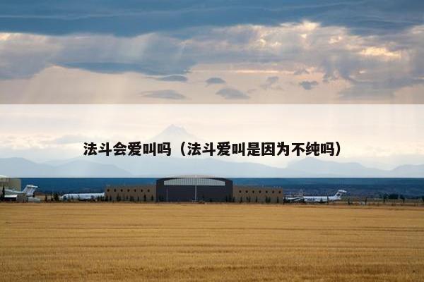 法斗