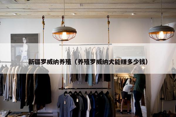 新疆罗威纳养殖（养殖罗威纳犬能赚多少钱）