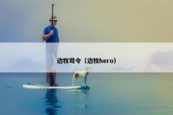 边牧司令（边牧hero）
