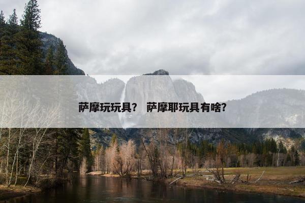 萨摩玩玩具？ 萨摩耶玩具有啥？