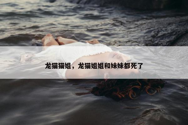 龙猫猫姐，龙猫姐姐和妹妹都死了