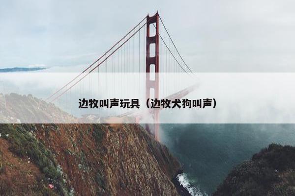 边牧叫声玩具（边牧犬狗叫声）