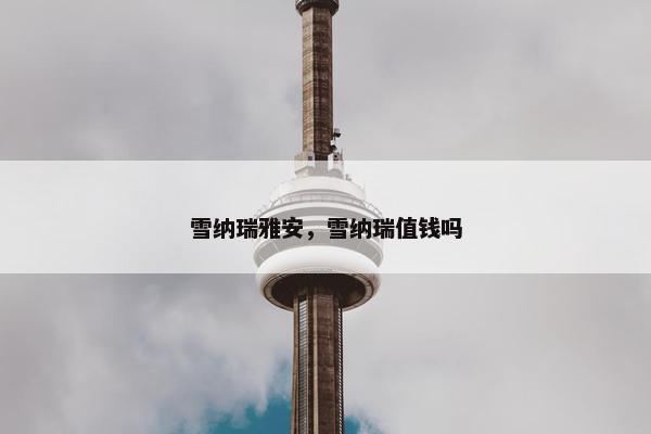 雪纳瑞雅安,雪纳瑞值钱吗