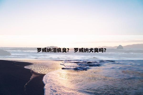 罗威纳泪痕臭？ 罗威纳犬臭吗？
