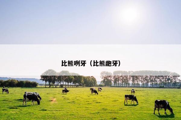 比熊咧牙(比熊龅牙)
